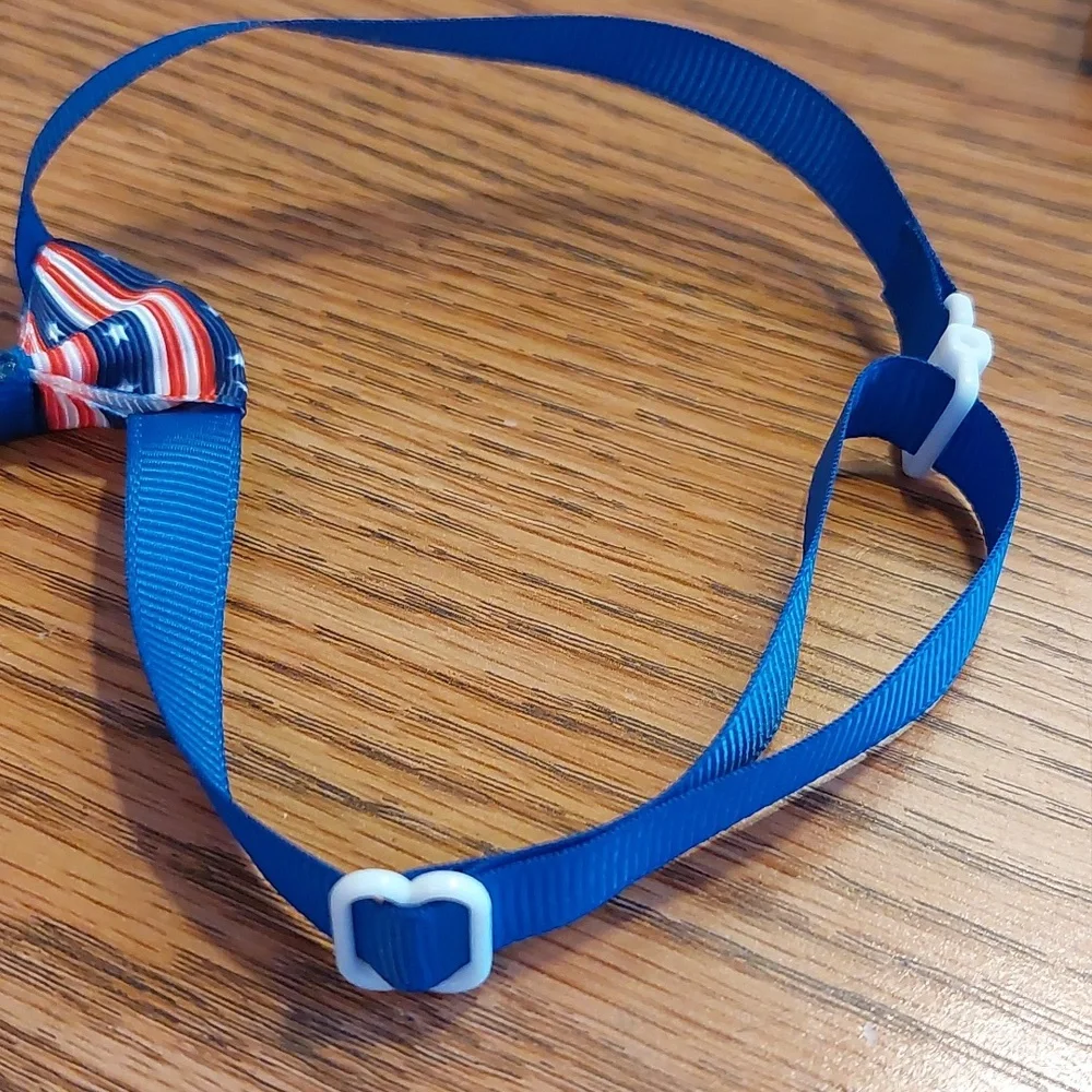 😮 3/$10 Two Patriotic Pet Tie